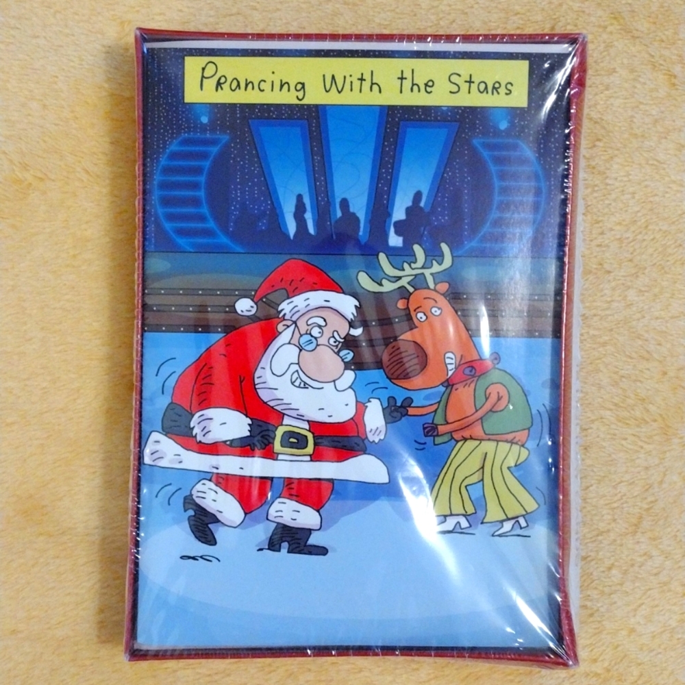 Prancing with the Stars Funny Christmas Holiday Cards